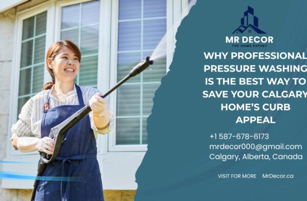 Why Professional Pressure Washing Is Best Way to Save Your Calgary Home’s Curb Appeal