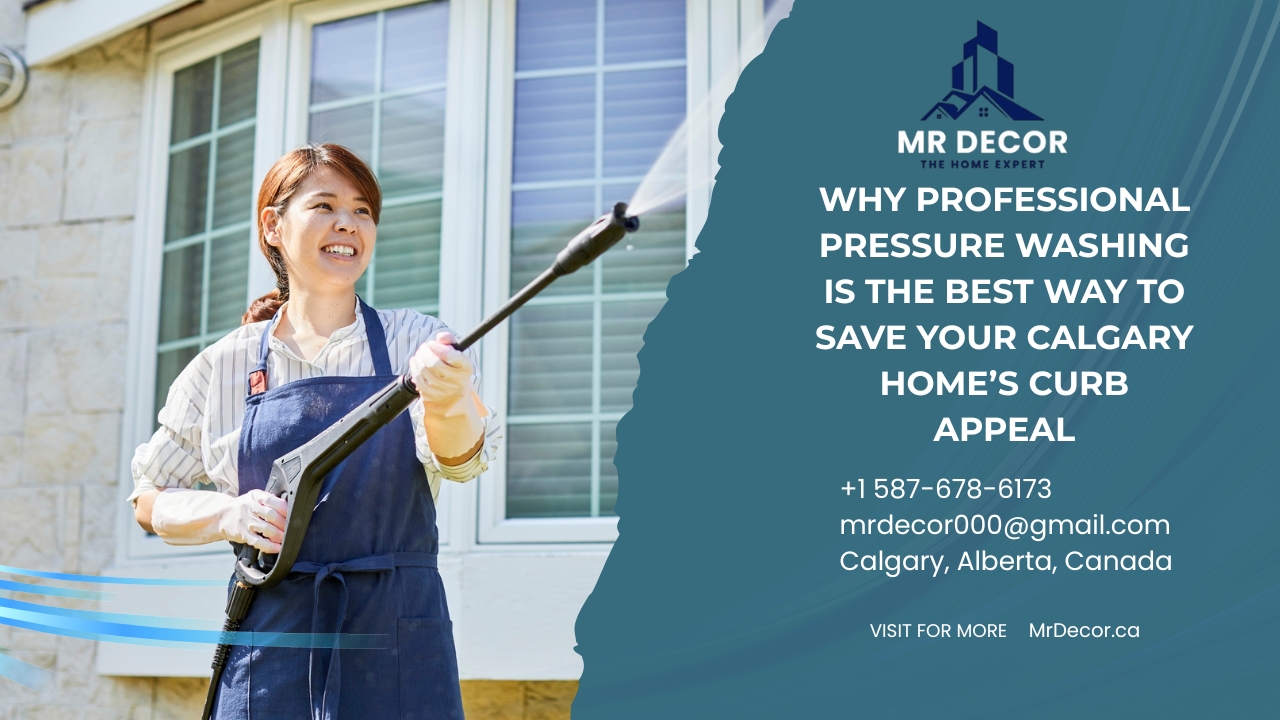Why Professional Pressure Washing Is the Best Way to Save Your Calgary Home’s Curb Appeal